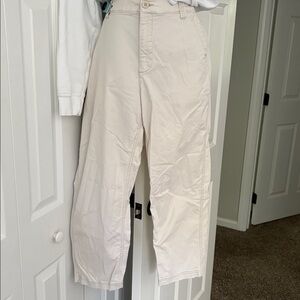 Old Navy OG Chino Beige High-Waisted Pants